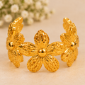 Premium Gold Floral Bracelet