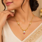 Premium Gold Diamond Pendant Necklace