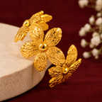 Premium Gold Floral Bracelet