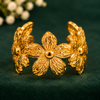 Premium Gold Floral Bracelet